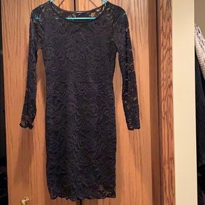 Lacey black dress worn for homecoming!